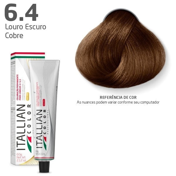 TINT IC LOURO ESCURO COBRE 6.4 60G