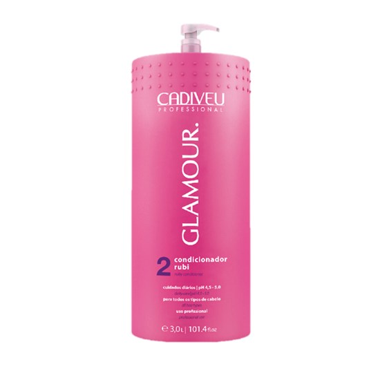 Cadiveu – Glamour – Condicionador Rubi Lavatório 3L