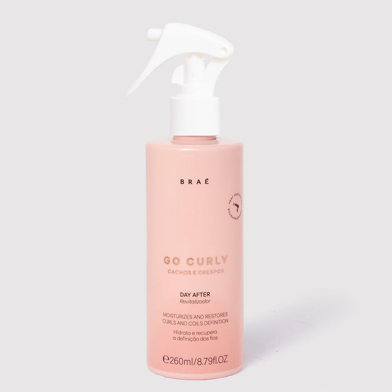 KIT BRAÉ GO CURLY DAY AFTER 260G + STYLING CREAM 500G